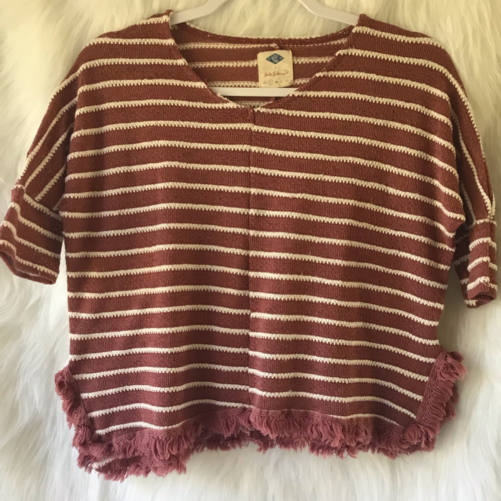 Wild Blue-Sodie Robertson Crop Top